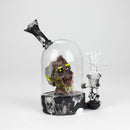 6" Waterwheel water pipe-Clown Resin · Silicone · Plastic Bong JJ Distribution