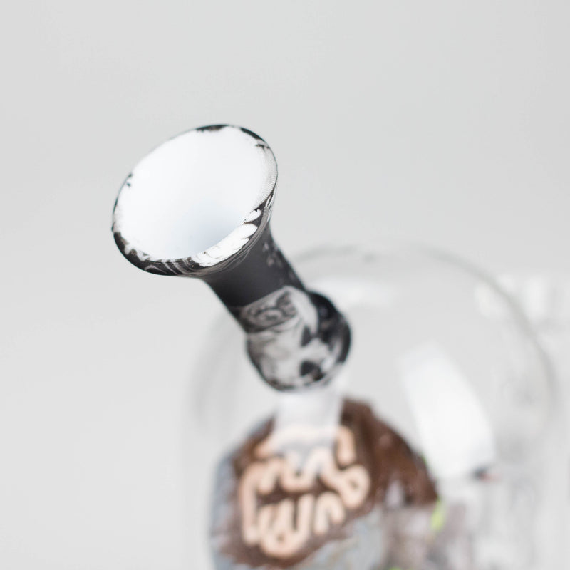 6" Waterwheel water pipe-Clown Resin · Silicone · Plastic Bong JJ Distribution