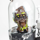 6" Waterwheel water pipe-Clown Resin · Silicone · Plastic Bong JJ Distribution