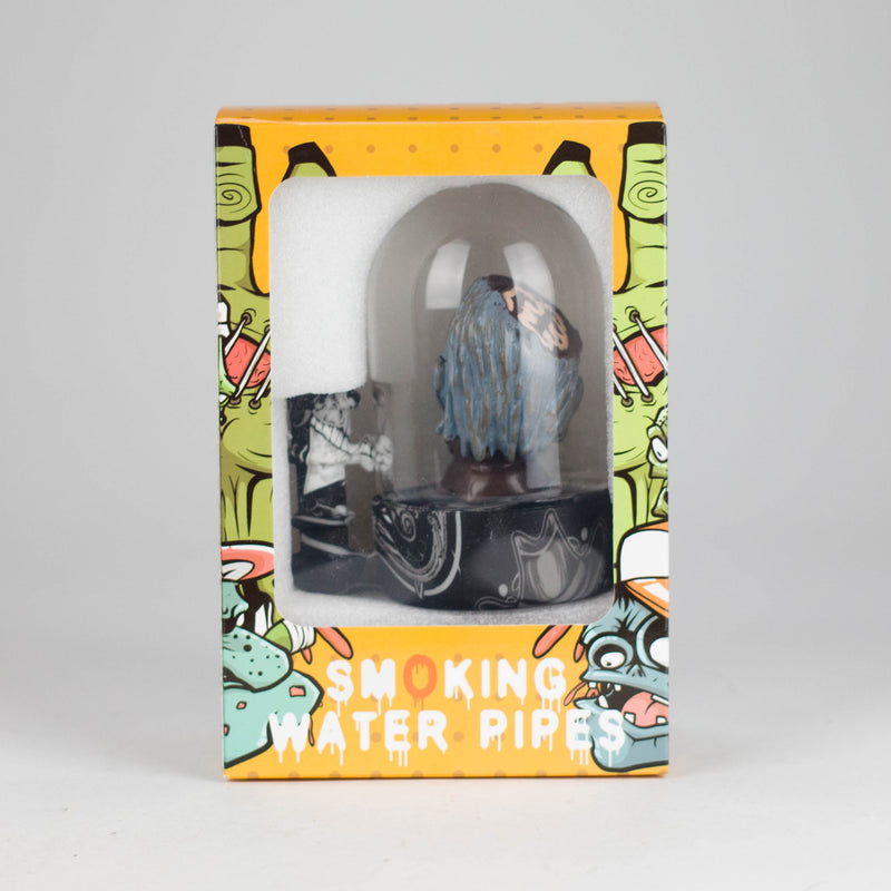 6" Waterwheel water pipe-Clown Resin · Silicone · Plastic Bong JJ Distribution