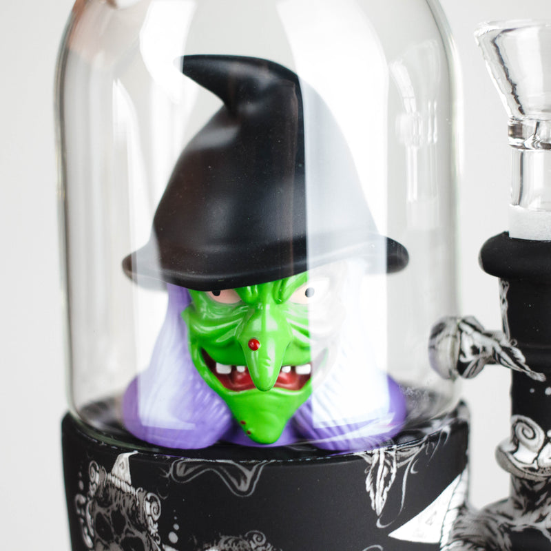 6" Waterwheel water pipe-Witch Resin · Silicone · Plastic Bong JJ Distribution