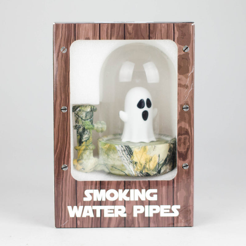 6" Ghost Rig Resin · Silicone · Plastic Bong JJ Distribution