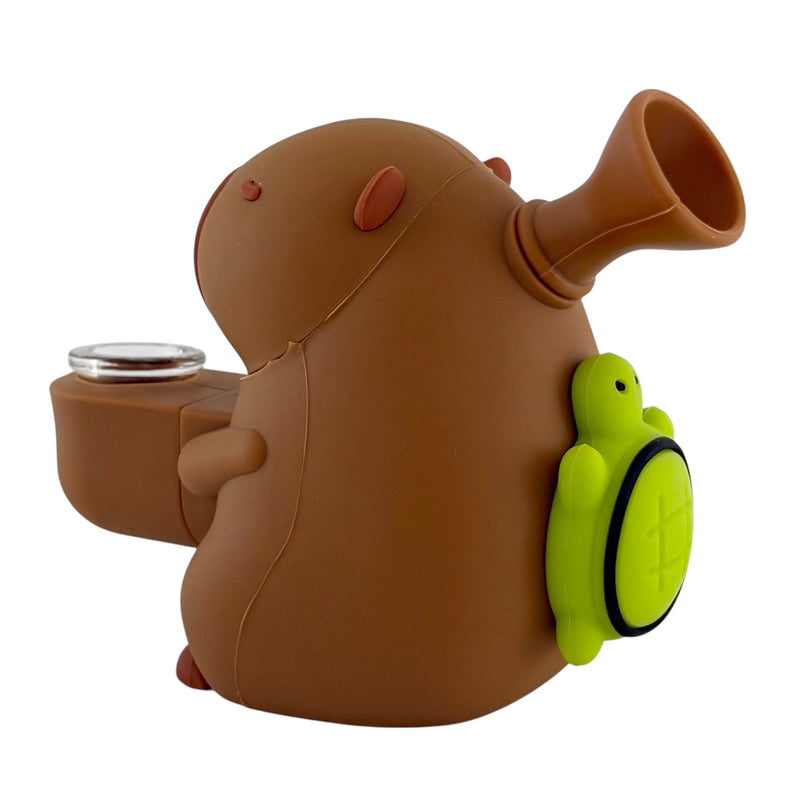 6" Capybara Silicone Water Pipe Resin · Silicone · Plastic Bong Super Supplys Inc