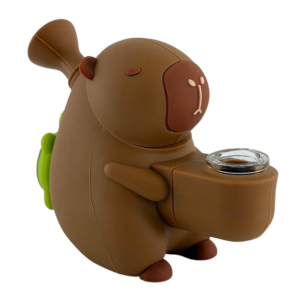 6" Capybara Silicone Water Pipe Resin · Silicone · Plastic Bong Super Supplys Inc