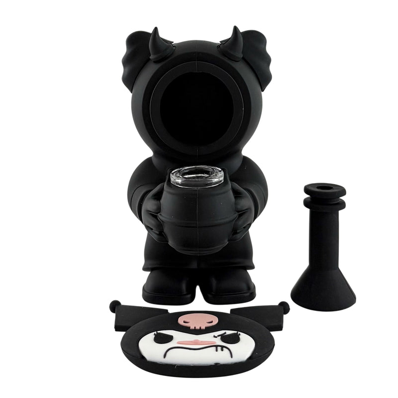 6" Silicone Character Water Pipe – Assorted Colors Resin · Silicone · Plastic Bong Super Supplys Inc