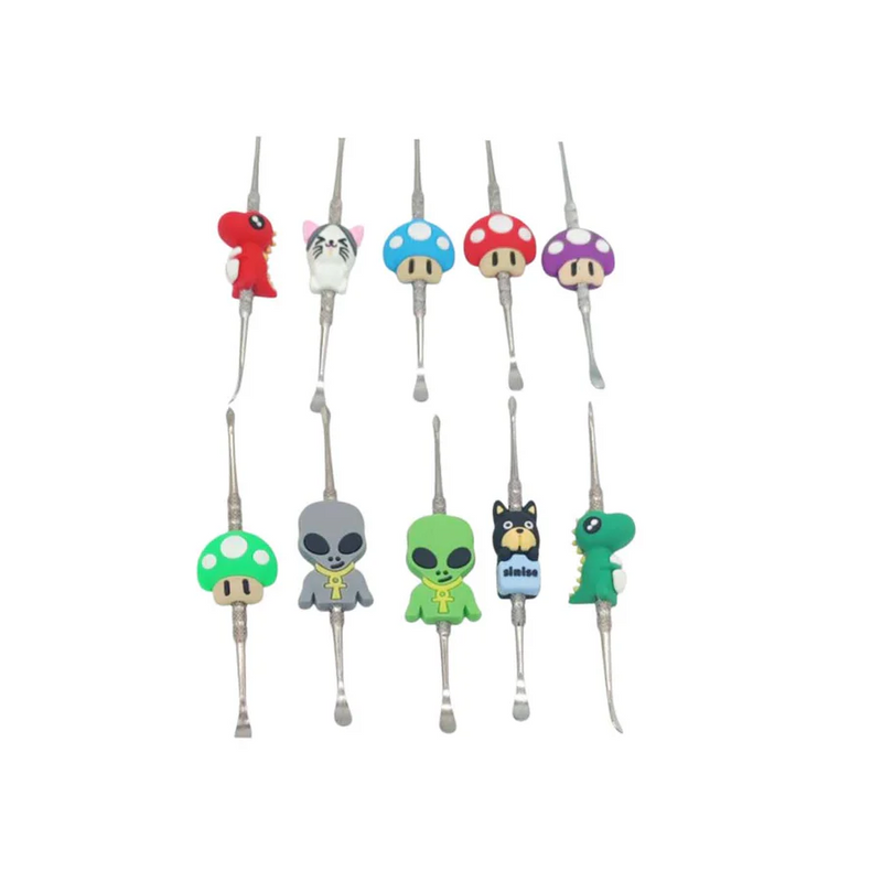4.75" Cartoon Dabber-30pcs/Pack Cap · Dabber · Insert · Clip · Nail Super Supplys Inc