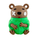 Street-Style Bear Herb Grinders – Assorted Colors-6CT DisplayPack Super Supplys Inc