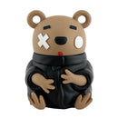 Street-Style Bear Herb Grinders – Assorted Colors-6CT DisplayPack Super Supplys Inc