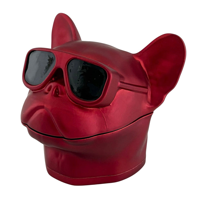 Bulldog Sunglasses Herb Grinders – Assorted Colors-6CT Displaypack Super Supplys Inc