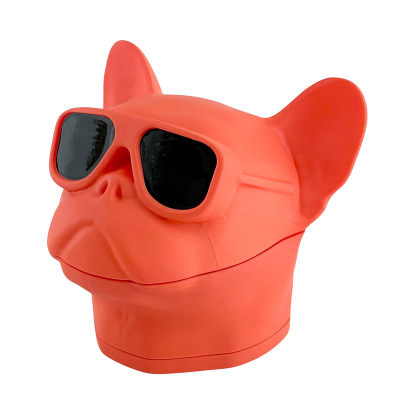Bulldog Sunglasses Herb Grinders – Assorted Colors-6CT Displaypack Super Supplys Inc
