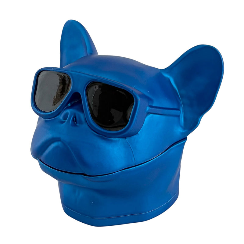 Bulldog Sunglasses Herb Grinders – Assorted Colors-6CT Displaypack Super Supplys Inc