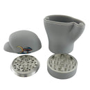 4-Piece Mushroom Boxing Glove Shaped Grinder – Assorted Colors Displaypack Super Supplys Inc