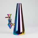 7" Solid Color Electroplate Glass Bong Glass Bong 777 Smoke