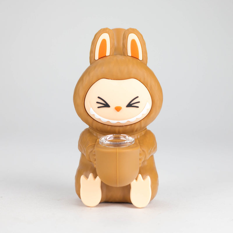O 6" Popular Character Design Silicone Bong