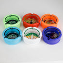 Glow-in-the-Dark Premium Glass Ashtray – Box of 6 Glass Ashtray 777 Smoke