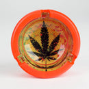 Glow-in-the-Dark Premium Glass Ashtray – Box of 6 Glass Ashtray 777 Smoke