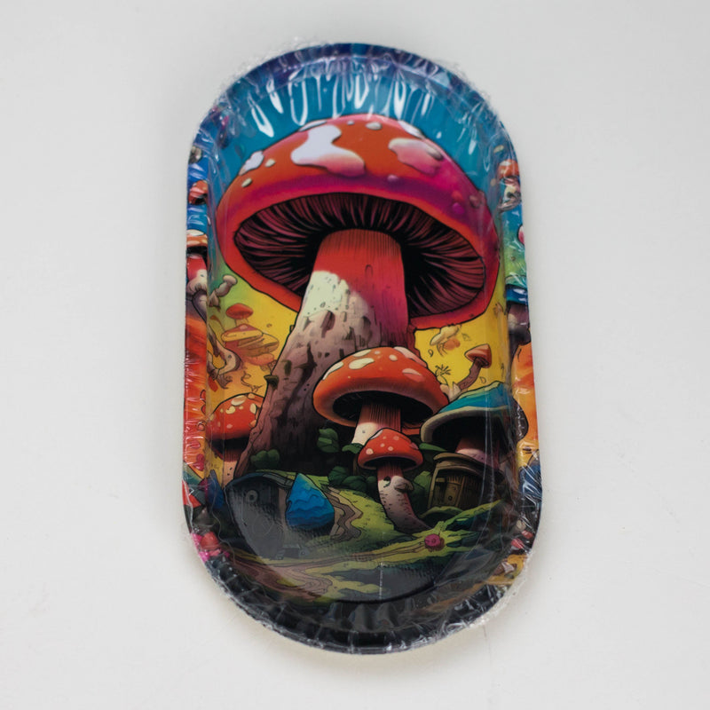 5-in-1 Metal Pipe Smoke Set – Mushroom Design Bundle 777 Smoke
