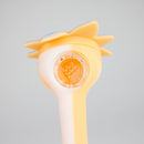 4.5" Cartoon Silicone Hand Pipe with Glass Bowl [H58] Silicone Pipe ONE