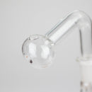 6" Snooper Double Ball Clear Bong Glass Bong HALLO GLASS