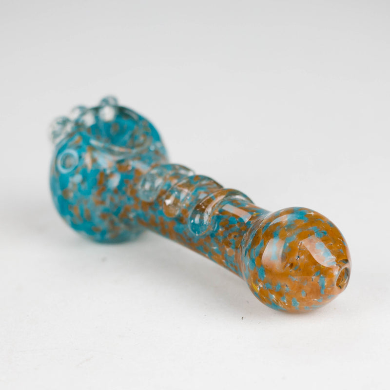 O (2pc Set) 5" Peanut, three horns Multi Color