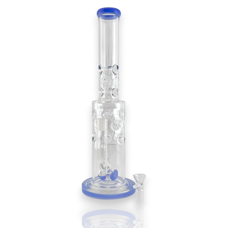 O 16" Straight Shooter Water Pipe with Screw Percolators