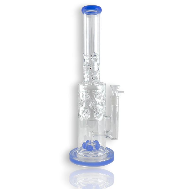 O 16" Straight Shooter Water Pipe with Screw Percolators