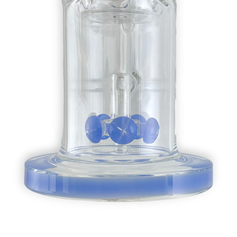 O 16" Straight Shooter Water Pipe with Screw Percolators