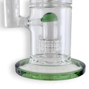 17" Triple Dome Percolator Water Pipe with 14mm Handle Bowl Piece Glass Bong Super Supplys Inc