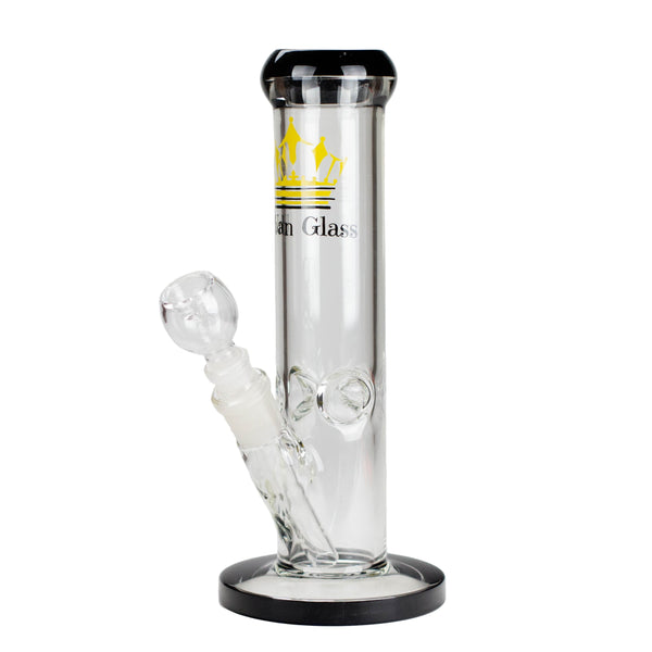 10" Straight Tube Glass Water Bong Glass Bong RMG WHOLESALE