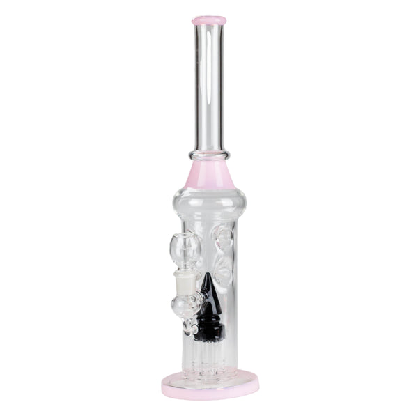 19" Poke Glass Water Bong – Assorted Colors Glass Bong RMG WHOLESALE