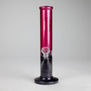 10" Shining Straight Glass Water Bong – Assorted Colors Glass Bong RMG WHOLESALE
