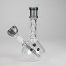7" Twisted Tube Glass Bong – Assorted Colors Glass Bong RMG WHOLESALE