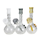 7" Twisted Tube Glass Bong – Assorted Colors Glass Bong RMG WHOLESALE