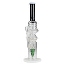 16" Poke Glass Water Bong – Assorted Colors Glass Bong RMG WHOLESALE