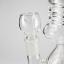 16" Poke Glass Water Bong – Assorted Colors Glass Bong RMG WHOLESALE