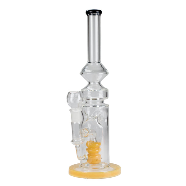 14" Poke Glass Water Bong – Assorted Colors Glass Bong RMG WHOLESALE