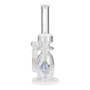 12" Purple Fish Glass Water Bong – Assorted Colors Glass Bong RMG WHOLESALE