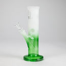 8" Straight Tube Glass Bong – Assorted Colors Glass Bong RMG WHOLESALE