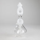 7" Donut Twist Glass Water Bong – Assorted Colors Glass Bong RMG WHOLESALE