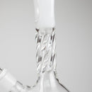 7" Donut Twist Glass Water Bong – Assorted Colors Glass Bong RMG WHOLESALE