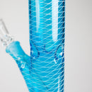 10" Mesh Straight Glass Water Bong – Assorted Colors Glass Bong RMG WHOLESALE