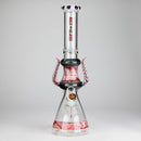 NG | 17" Crowned Diablo Bong [S391] Glass Bong High-End Brands Glass RED