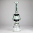 NG | 17" Crowned Diablo Bong [S391] Glass Bong High-End Brands Glass GREEN