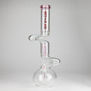 NG | 18" Double Zong 4-Arm Perc Beaker [G2232] Glass Bong High-End Brands Glass PINK