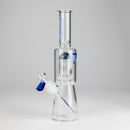 Preemo | 11" Showerhead Perc Mini [P014] Glass Bong preemo BLUE