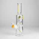 Preemo | 11" Showerhead Perc Mini [P014] Glass Bong preemo YELLOW