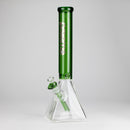 preemo - 16 inch Pyramid Base Beaker [P038] Glass Bong preemo GREEN
