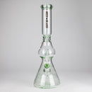 NG | 16" Pear Shape Tube with UFO Perc [BO-066] Glass Bong High-End Brands Glass
