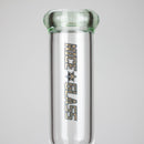 NG | 16" Pear Shape Tube with UFO Perc [BO-066] Glass Bong High-End Brands Glass