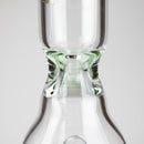 NG | 16" Pear Shape Tube with UFO Perc [BO-066] Glass Bong High-End Brands Glass